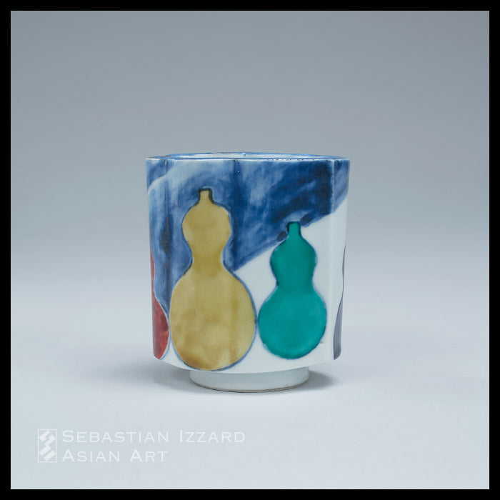 FOOD BOWL (<i>MUKŌZUKE</i>) WITH DESIGN OF GOURDS