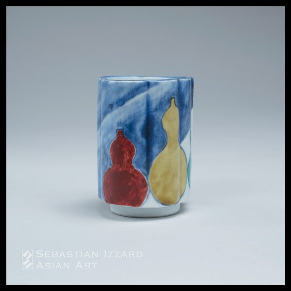 FOOD BOWL (<i>MUKŌZUKE</i>) WITH DESIGN OF GOURDS