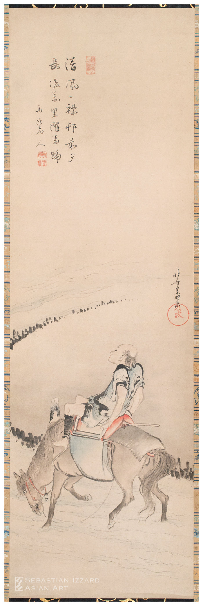 Farmer Returning Home on His Horse